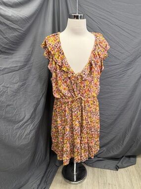 NWT-Old Navy Floral Tie-Waist Dress - Size 3X